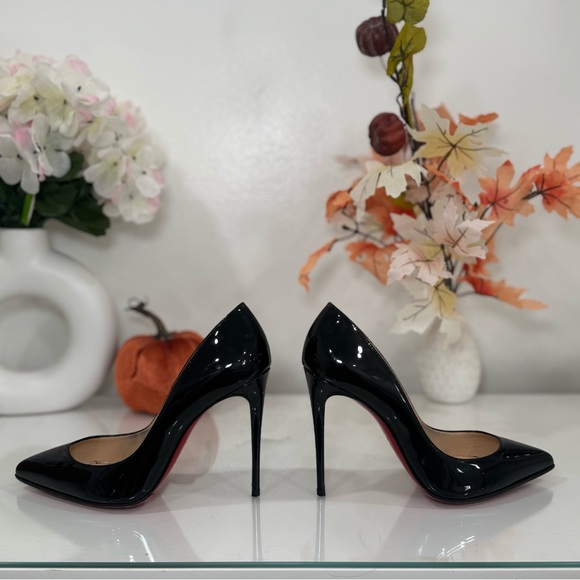 Christian Louboutin -Style PIGALLE FOLLIES 100MM NAPPA COLOR black-  size 36.5EU - Picture 8 of 10